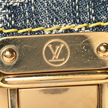 Louis Vuitton Denim Camera Bag Blue 6 of 8