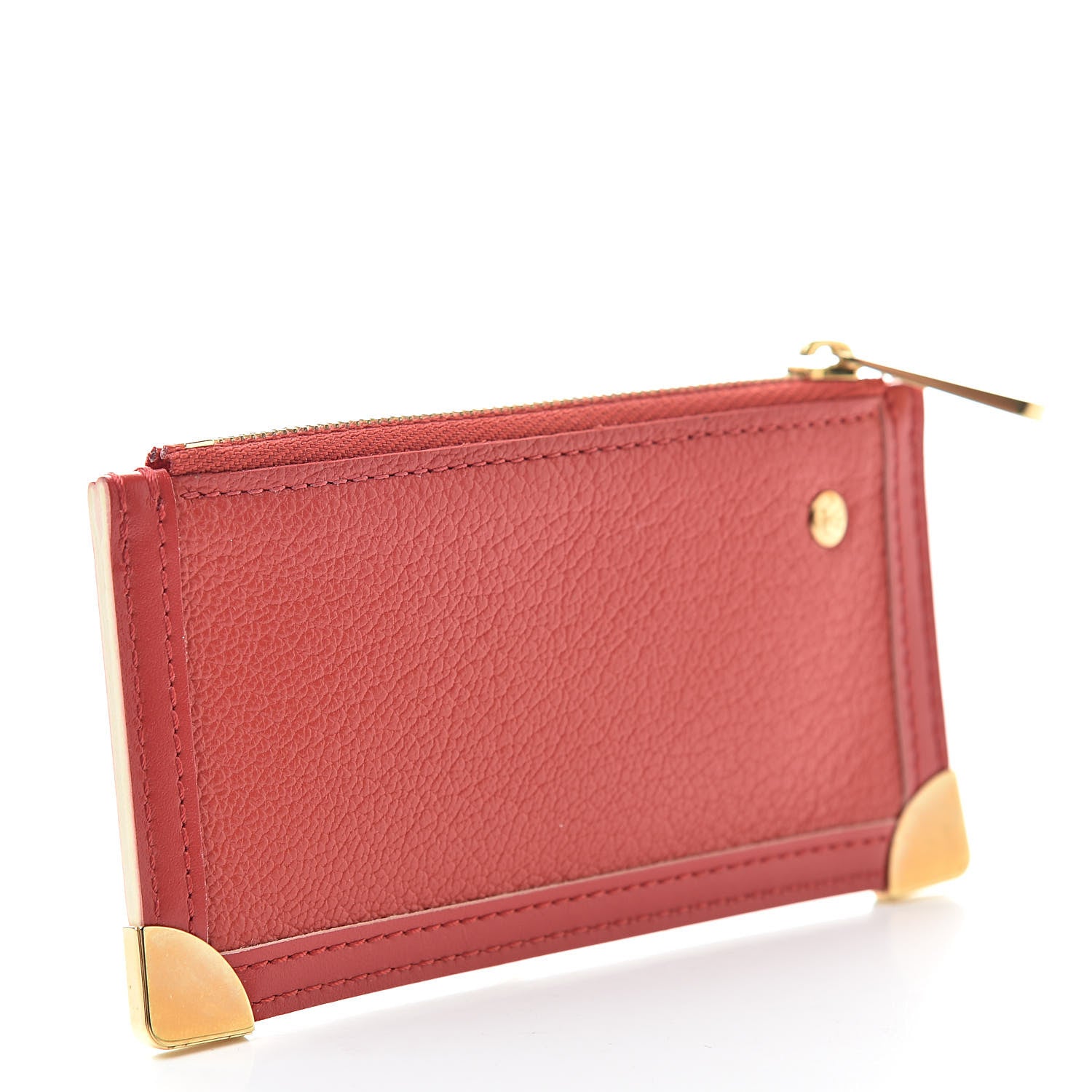 Louis Vuitton Suhali Key Pouch Geranium 3 of 6