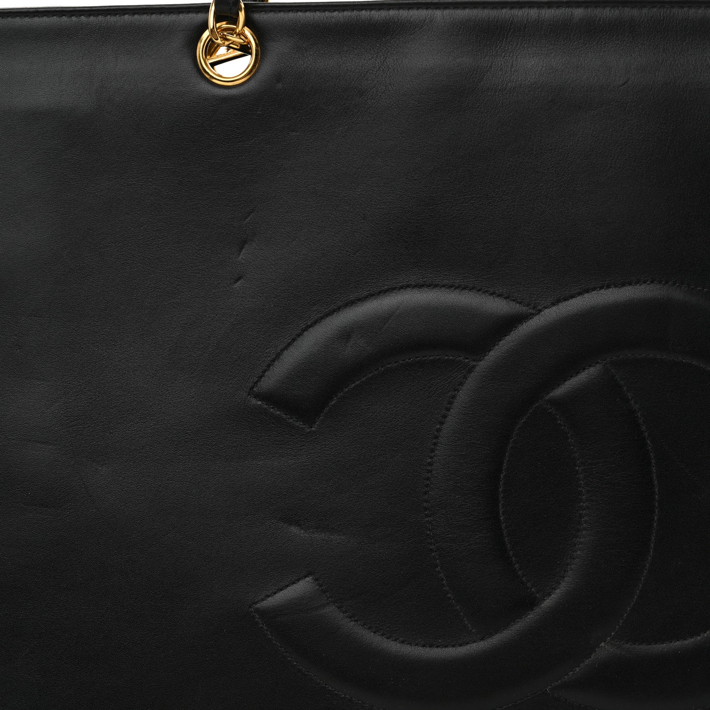 Lambskin CC Tote Black