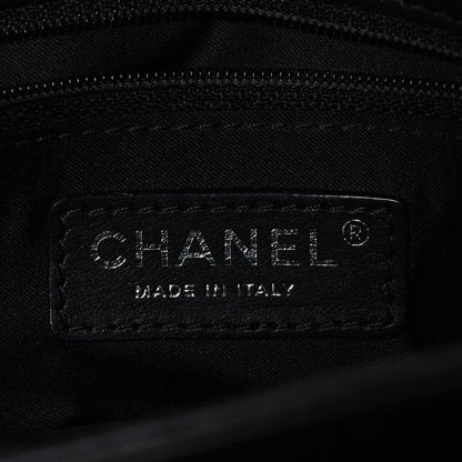 Chanel Lambskin Quilted Jumbo 3 Flap Black 6 of 11