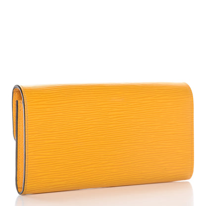 Louis Vuitton Epi Emilie Wallet Mimosa 3 of 11