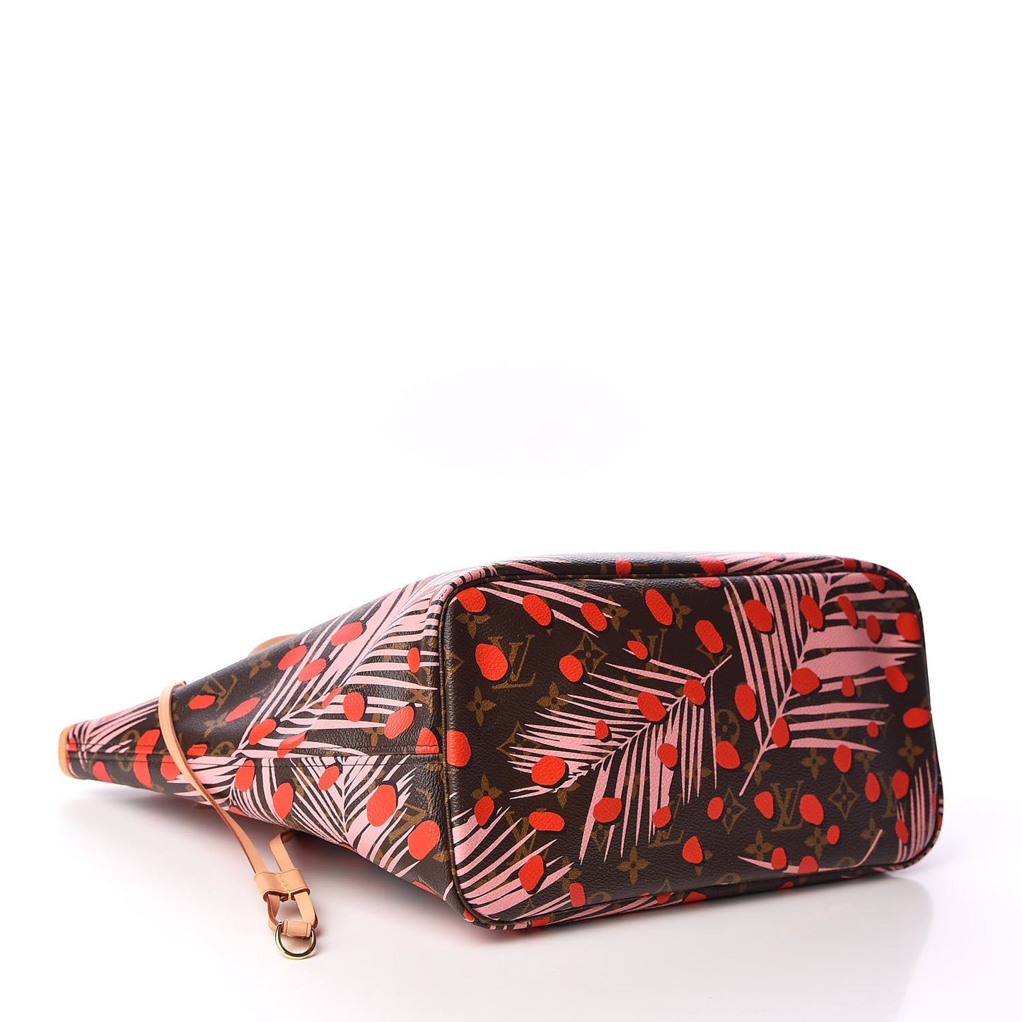 Monogram Jungle Dots Neo Neverfull MM Sugar Pink Poppy