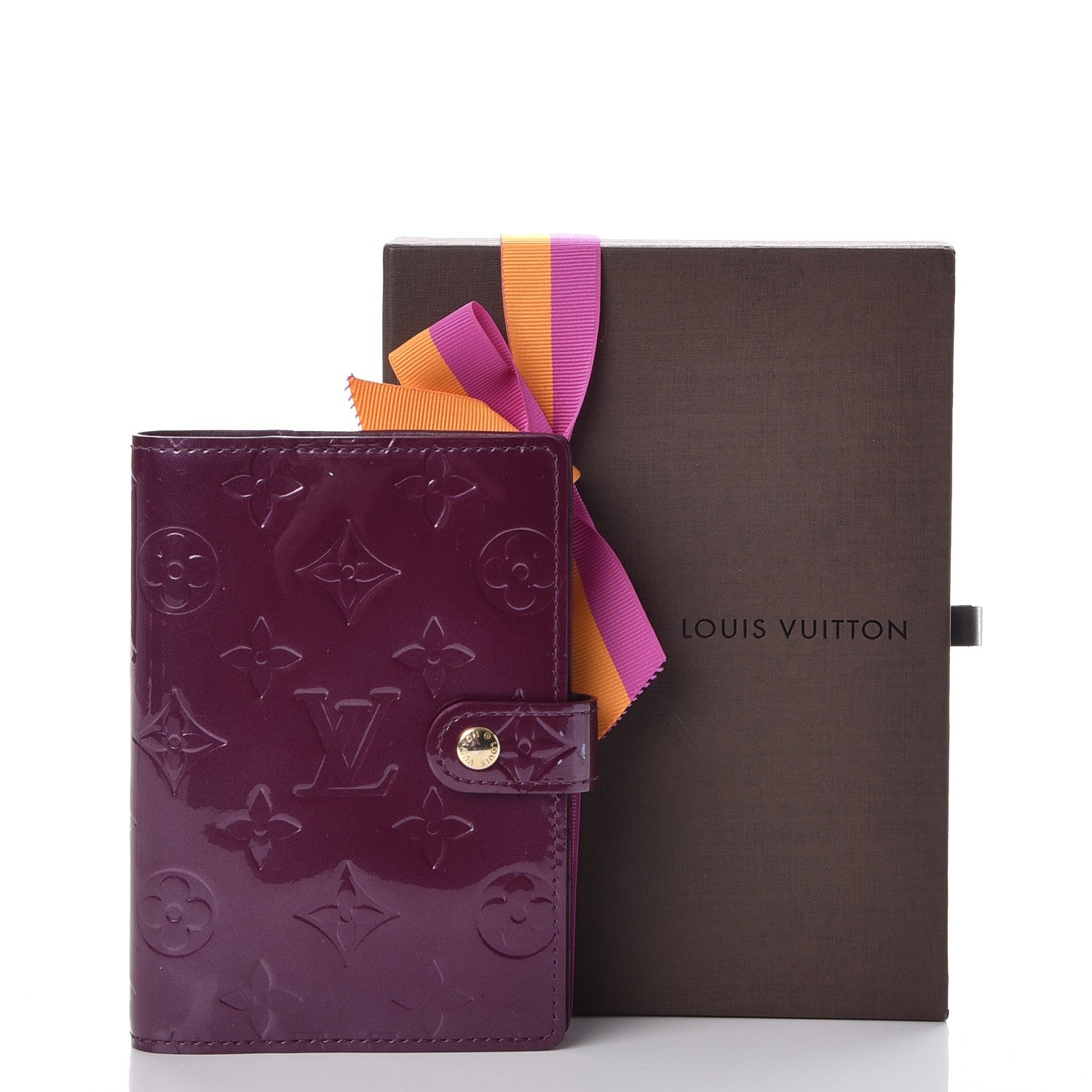 Louis Vuitton Vernis Small Ring Agenda Cover Violet 8 of 8