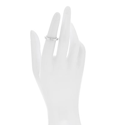 Cartier 18K White Gold Lanieres Ring 49 4.75 2 of 4