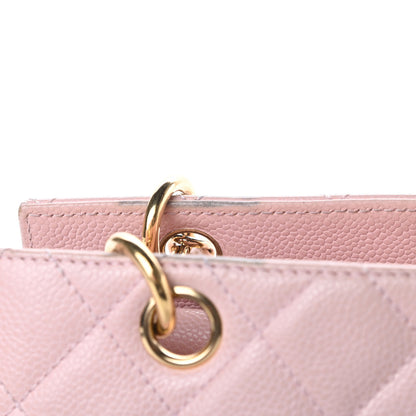 Chanel Caviar Quilted Petit Timeless Shopping Tote PTT Pink 16 of 19