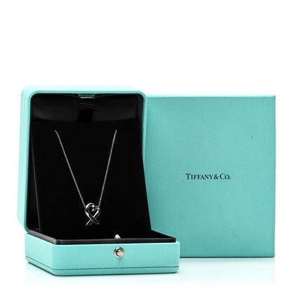 Tiffany Sterling Silver Paloma Picasso Loving Heart Pendant Necklace 6 of 6