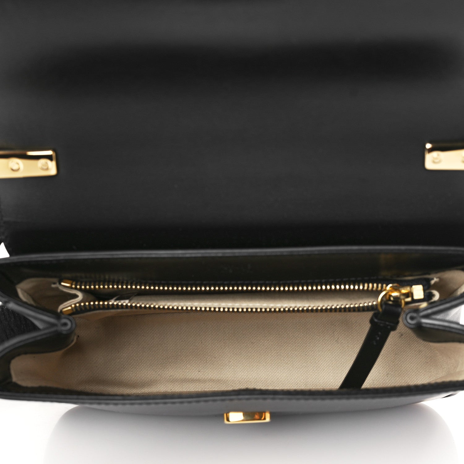 Chloe Calfskin Small C Double Carry Black 5 of 9
