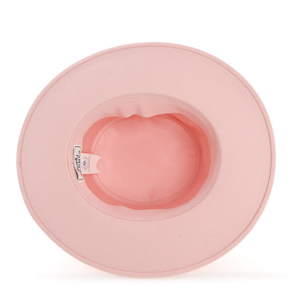 Hermes Toile H Hampton Plein Air Hat 57 Rose Clair Rose Sakura 7 of 9