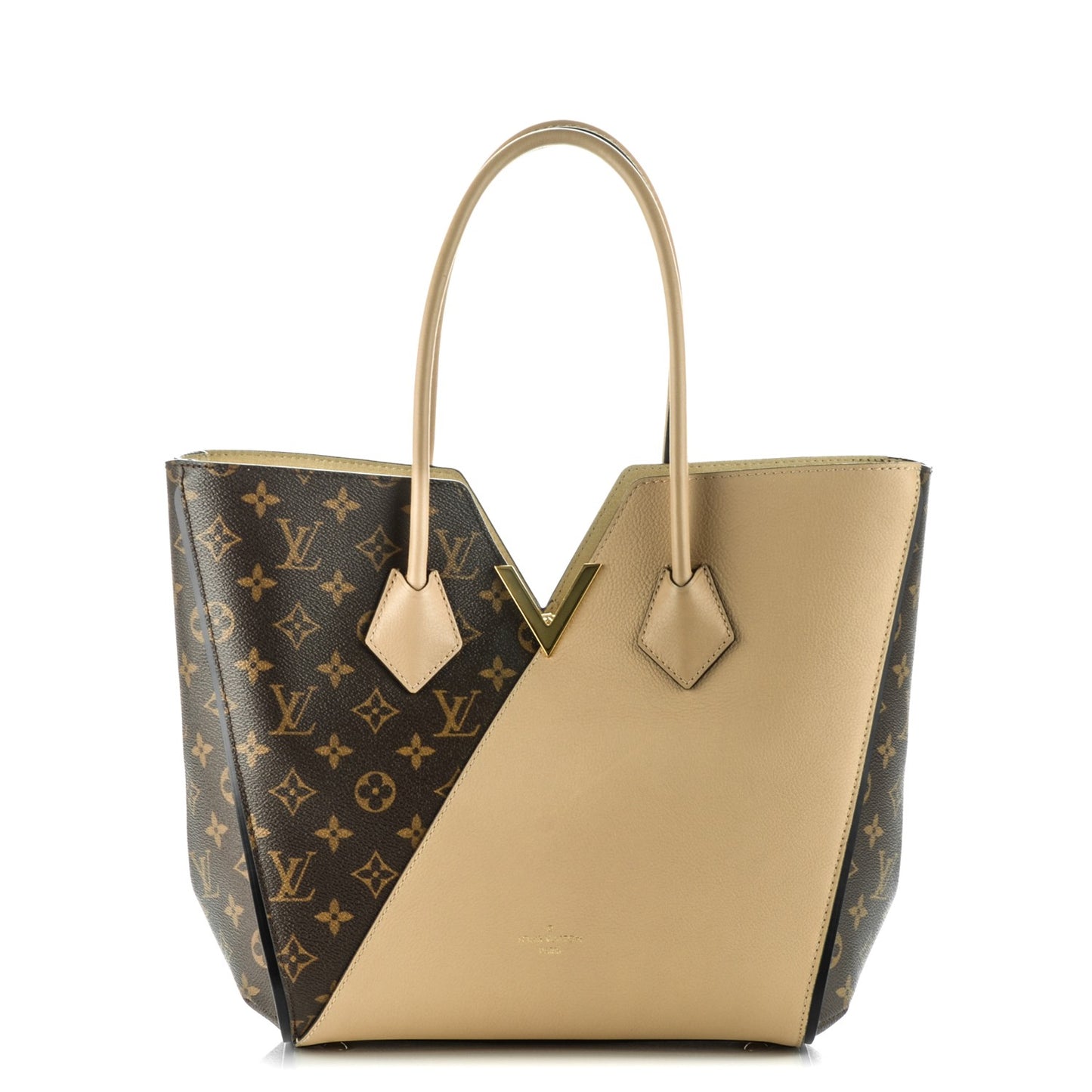 Calfskin Monogram Kimono Tote Dune