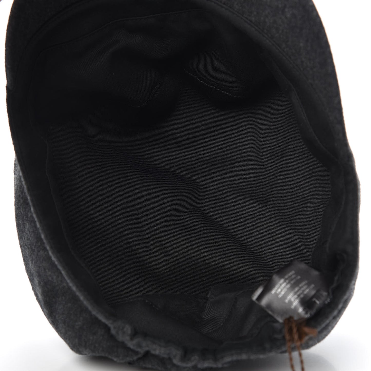 Felt Newsboy Hat L Grey