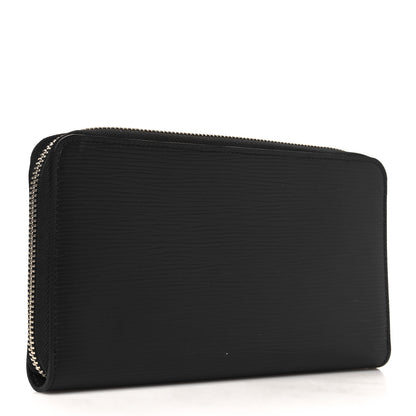 Louis Vuitton Epi Zippy Organizer Wallet Black 3 of 6