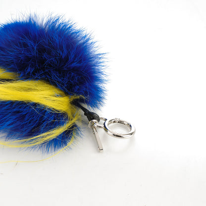 Fendi Mink Fur Fendirumi Bug-Kun Monster Bag Bug Charm Pacific Fluo Yellow 5 of 5