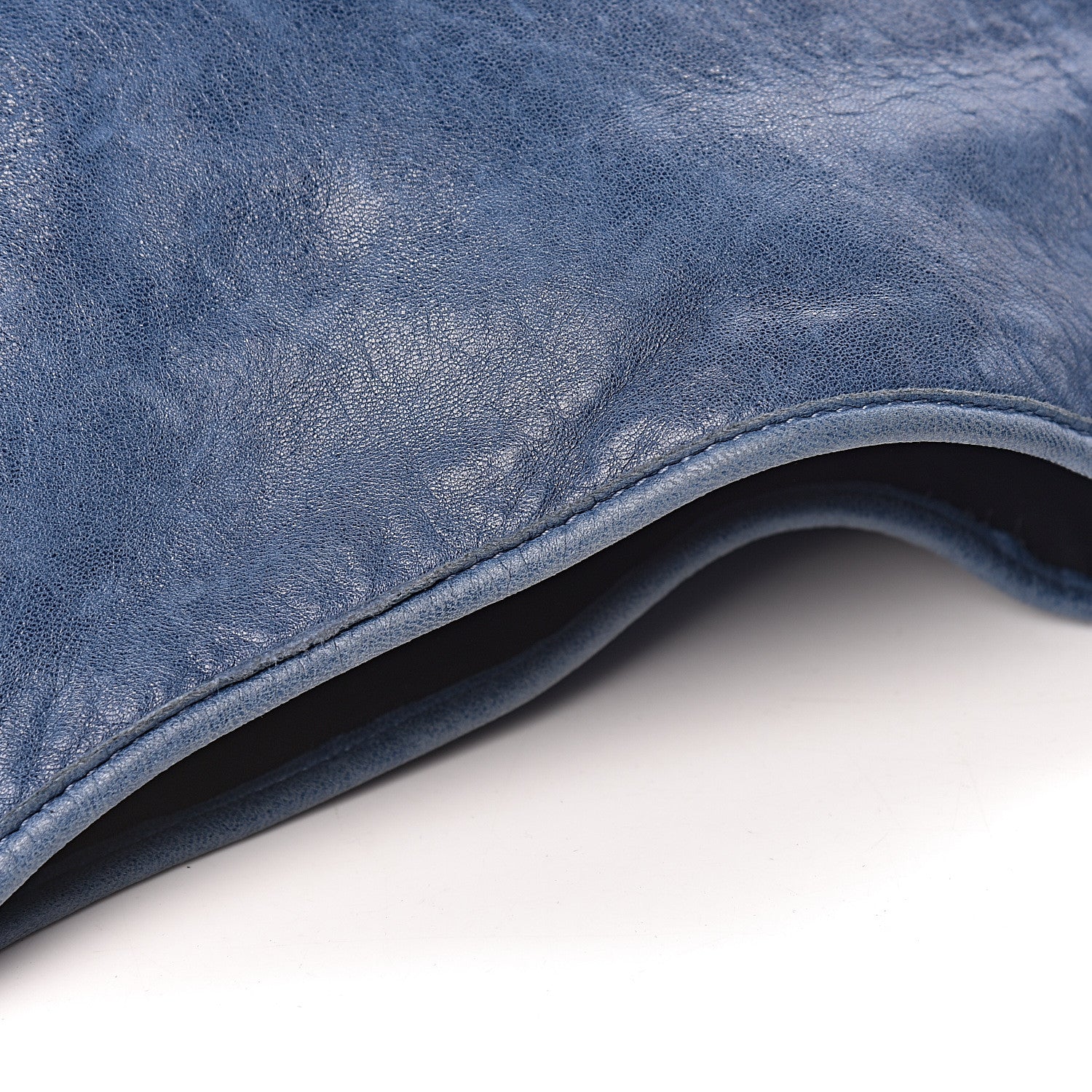 Balenciaga Chevre Giant 21 Silver Hardware Besace Hobo Bleu Jean 8 of 18