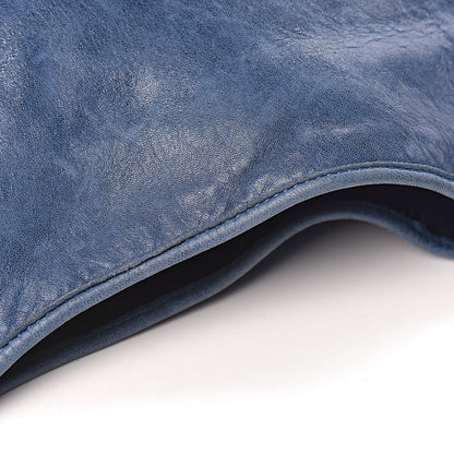 Balenciaga Chevre Giant 21 Silver Hardware Besace Hobo Bleu Jean 8 of 18