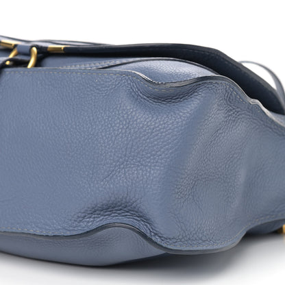 Chloe Calfskin Medium Marcie Satchel Street Blue 5 of 15