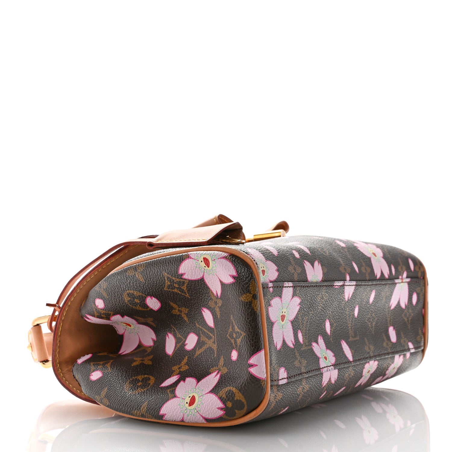 Louis Vuitton Monogram Cherry Blossom Sac Retro Bag Brown 4 of 12