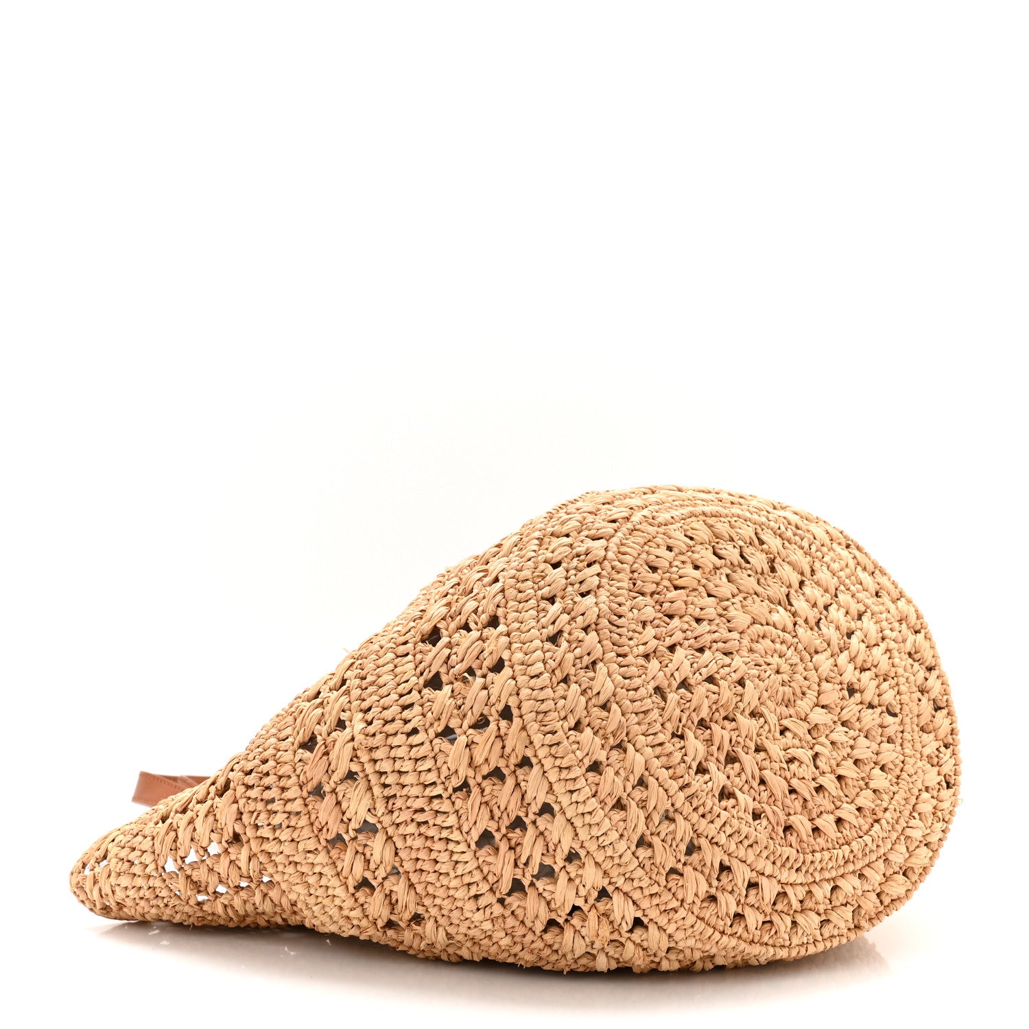 Saint Laurent Raffia Calfskin Small Panier Tote Naturel 4 of 10