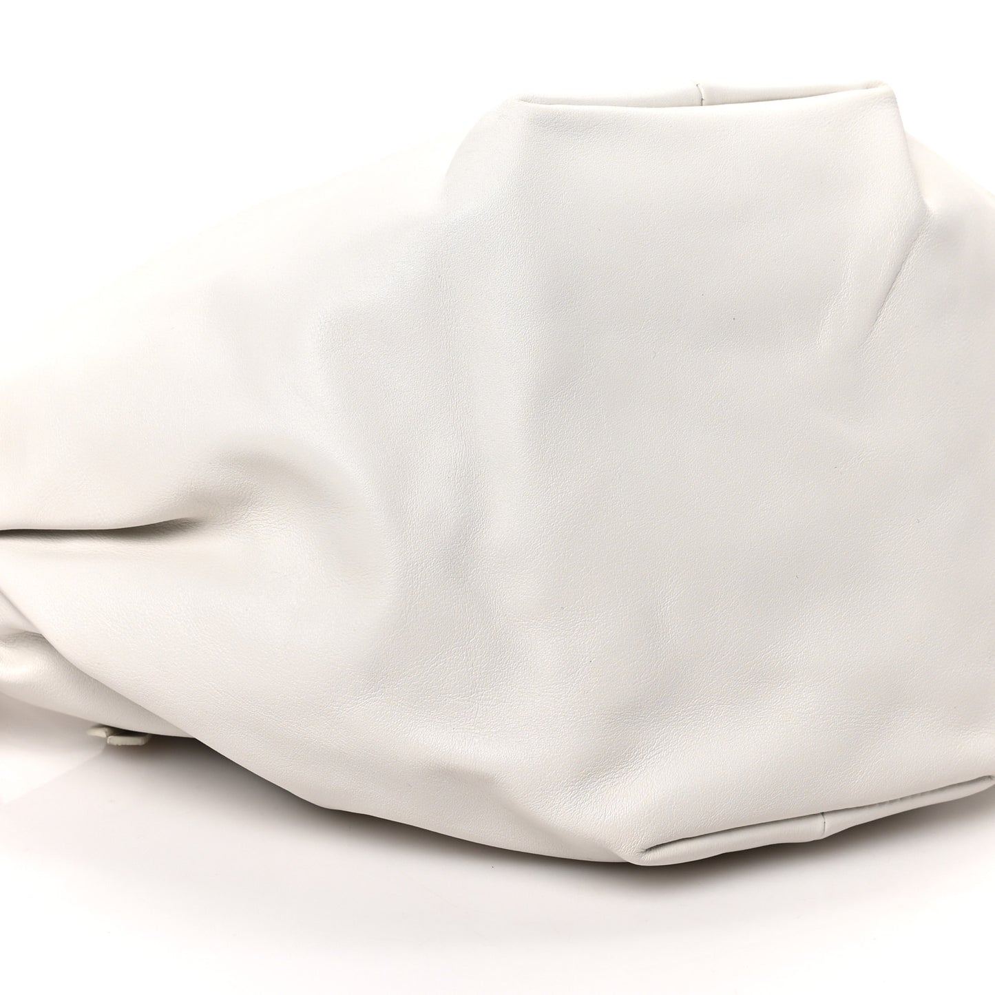 Calfskin Mini Double Knot Bag White
