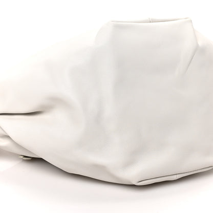 Bottega Veneta Calfskin Mini Double Knot Bag White 8 of 9