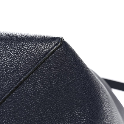 Celine Soft Grained Calfskin Small Belt Cabas Phantom Navy 10 of 10