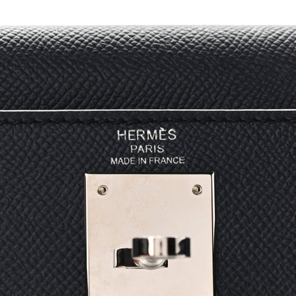 Hermes Epsom Kelly Sellier 28 Bleu Indigo 6 of 10