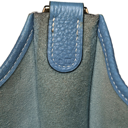 Hermes Togo Evelyne GM Blue Jean 10 of 21