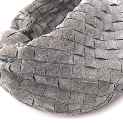 Bottega Veneta Suede Intrecciato Mini Jodie Thunder 10 of 11