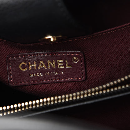 Chanel Grained Calfskin Small Neo Executive Shopper Tote Black 5 of 12