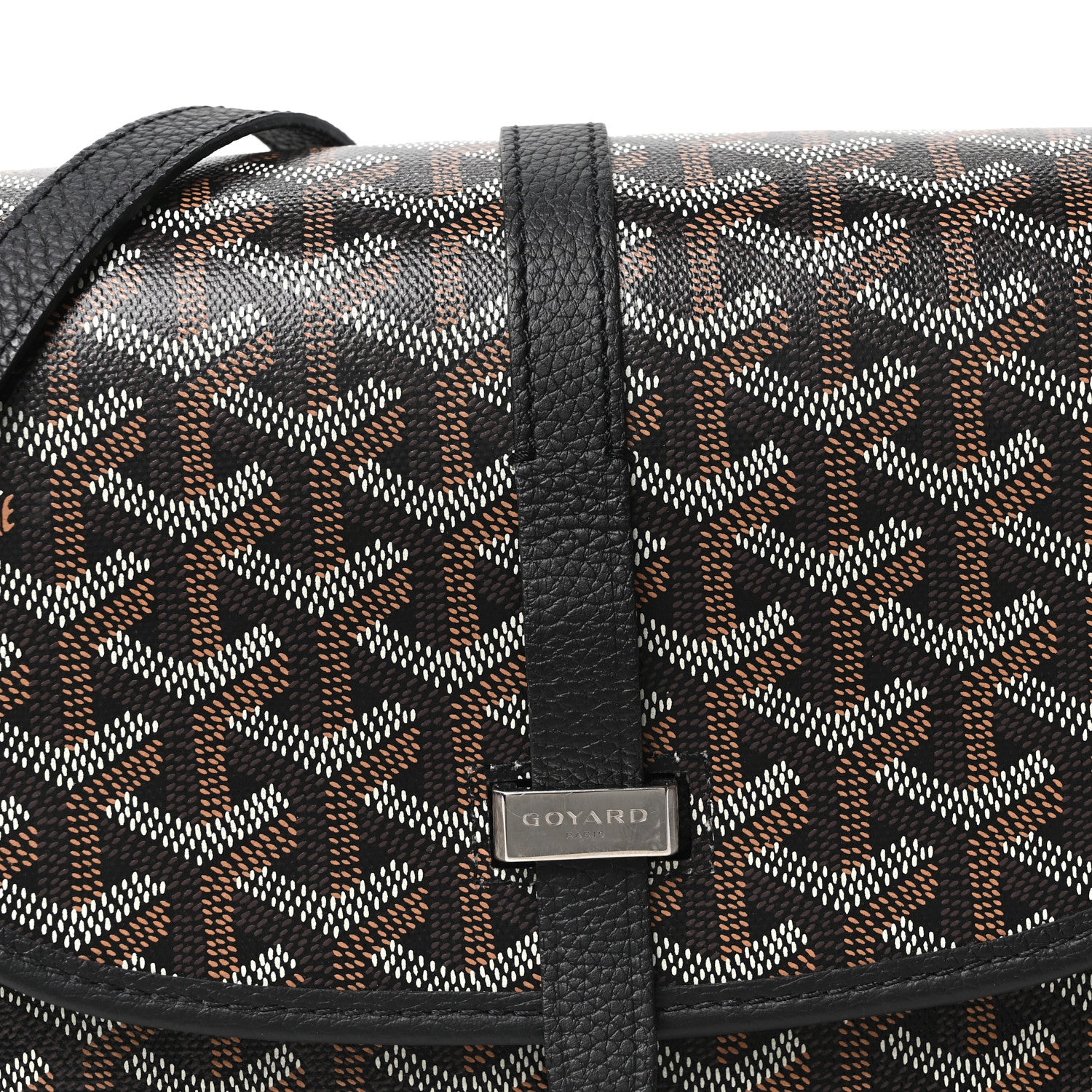 Goyard Goyardine Belvedere II PM Messenger Bag Black 7 of 9