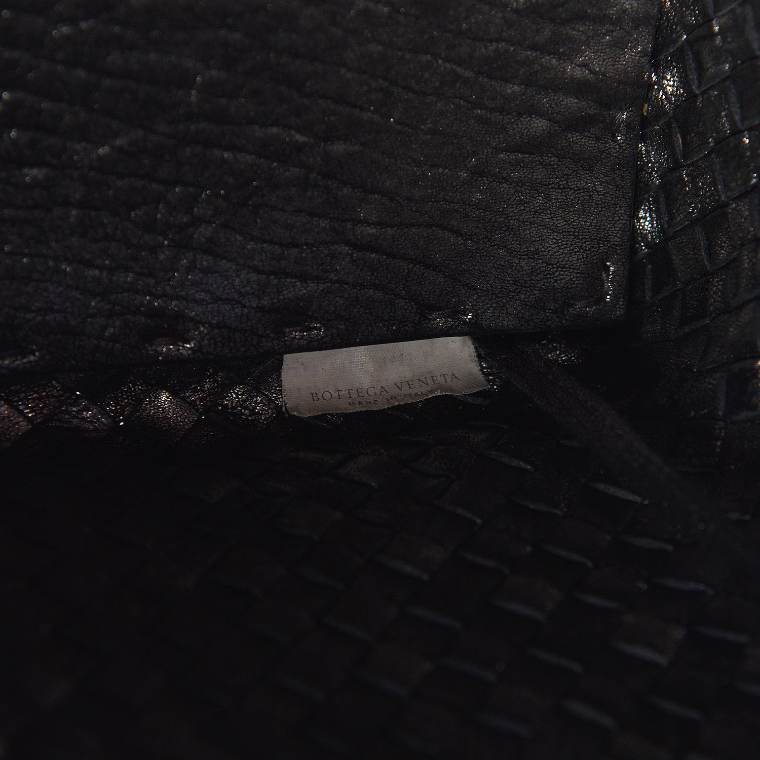 Bottega Veneta Metallic Nappa Intrecciato Medium Moon Cabat 9 of 11