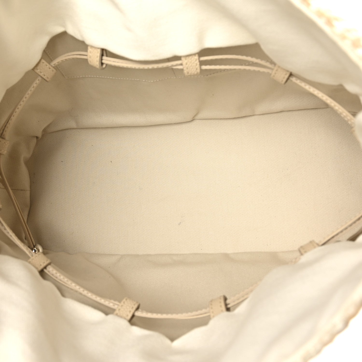 Chanel Woven Straw Caviar Tote Beige 5 of 11