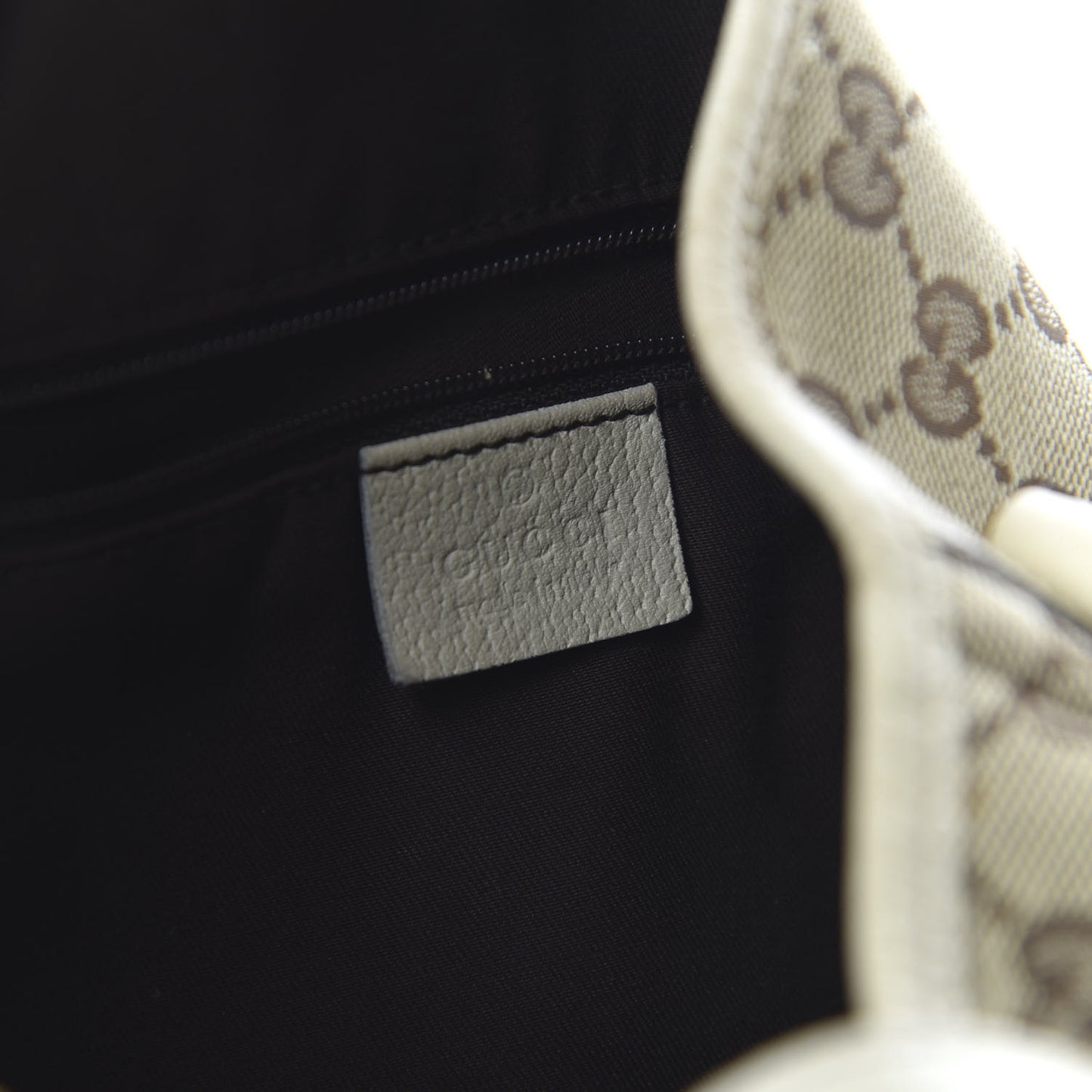 Monogram Medium Abbey Shoulder Bag Off White