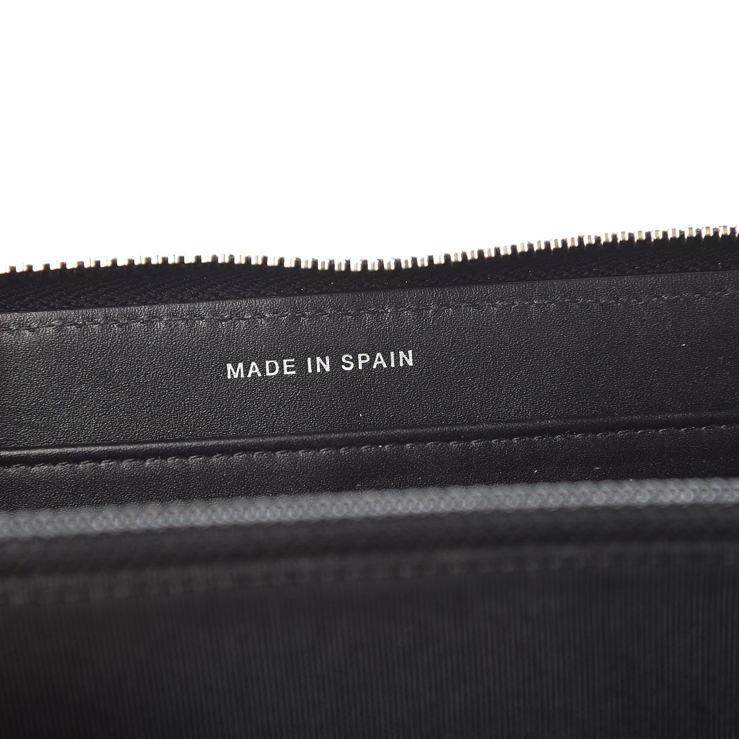 Chanel Caviar Quilted Large Gusset Zip Around Wallet Black 7 of 9