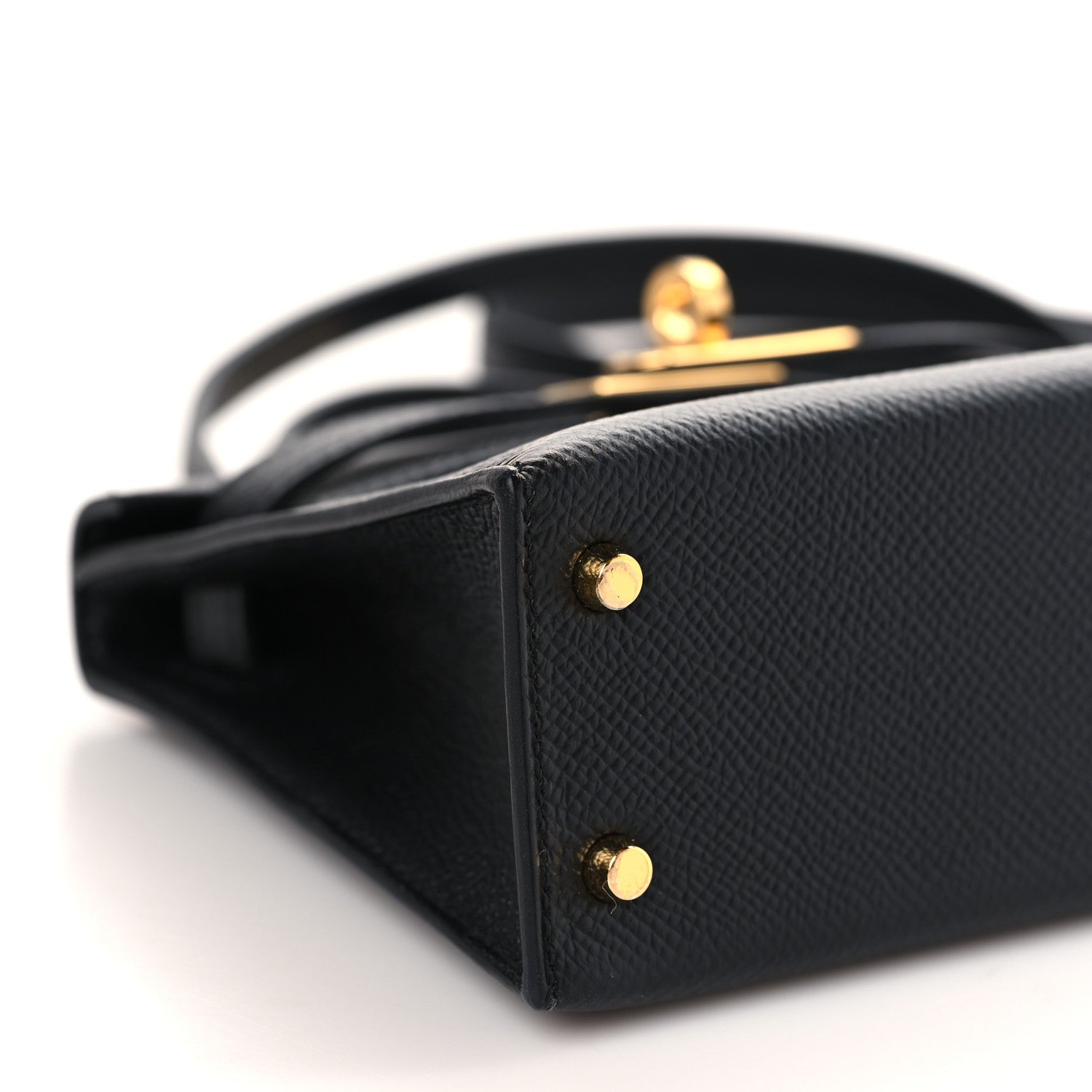 Hermes Epsom Mini Kelly Sellier 20 Black 8 of 10
