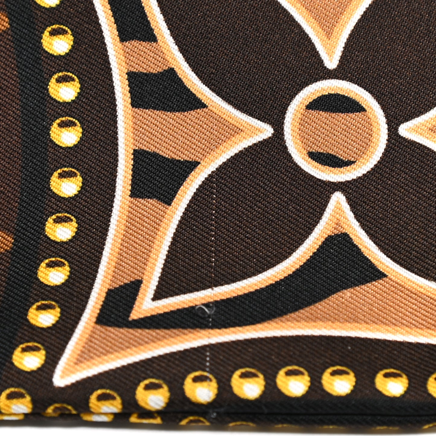 Silk Monogram LV World Bandeau Brown