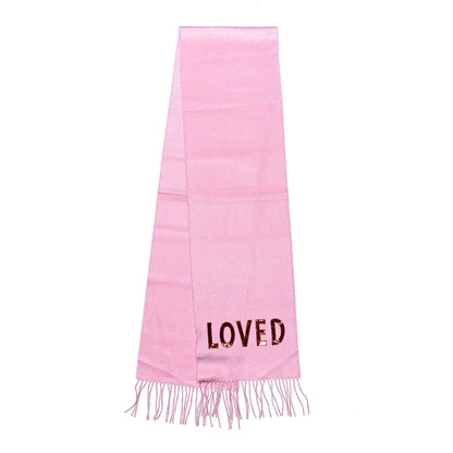 Gucci Silk Cashmere Sequins Lovesh Scarf Roseate 3 of 6