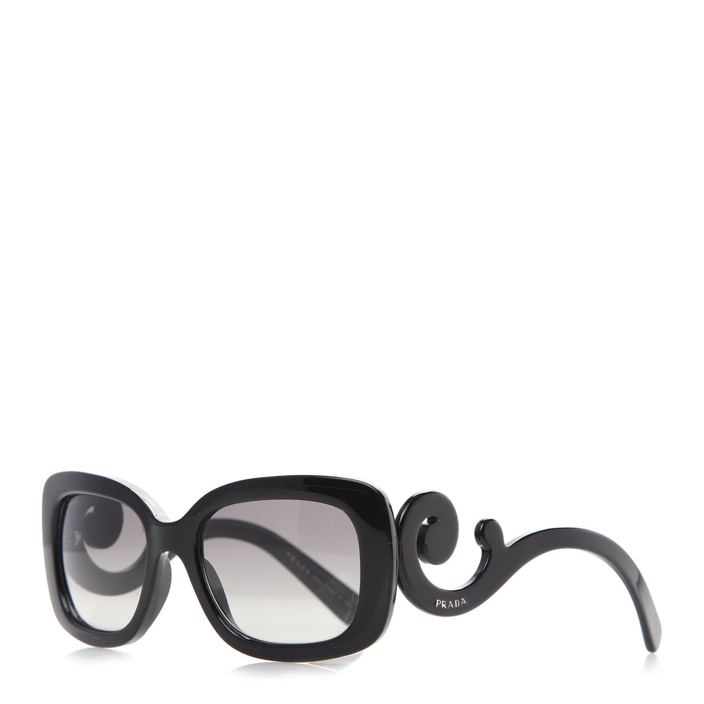 Acetate Baroque Sunglasses SPR 27O Black