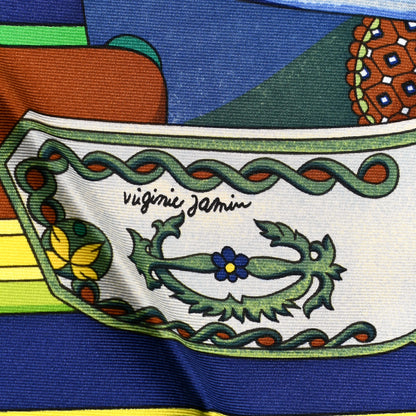 Hermes Silk Concours D'Etriers Scarf 90 5 of 5