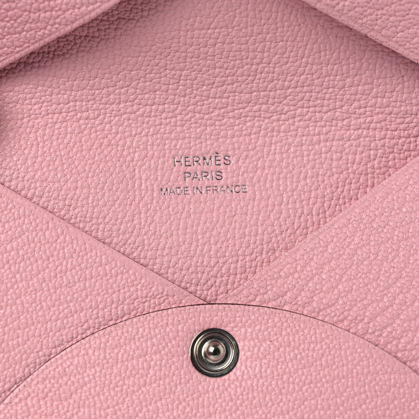 Chevre Mysore Verso Calvi Card Case Rose Sakura