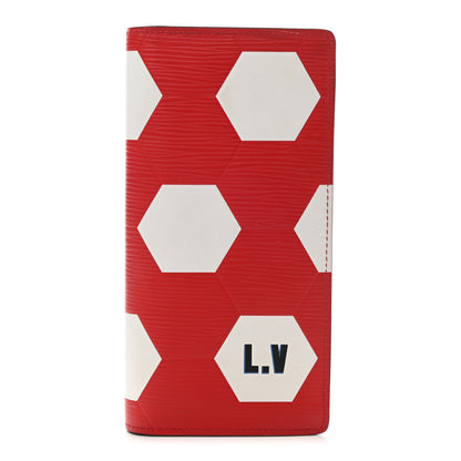 Louis Vuitton Epi World Cup Brazza Wallet Red 1 of 6