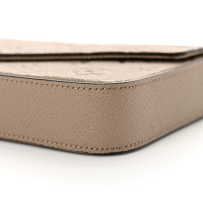 Louis Vuitton Empreinte Pochette Felicie Chain Wallet Tourterelle 10 of 10