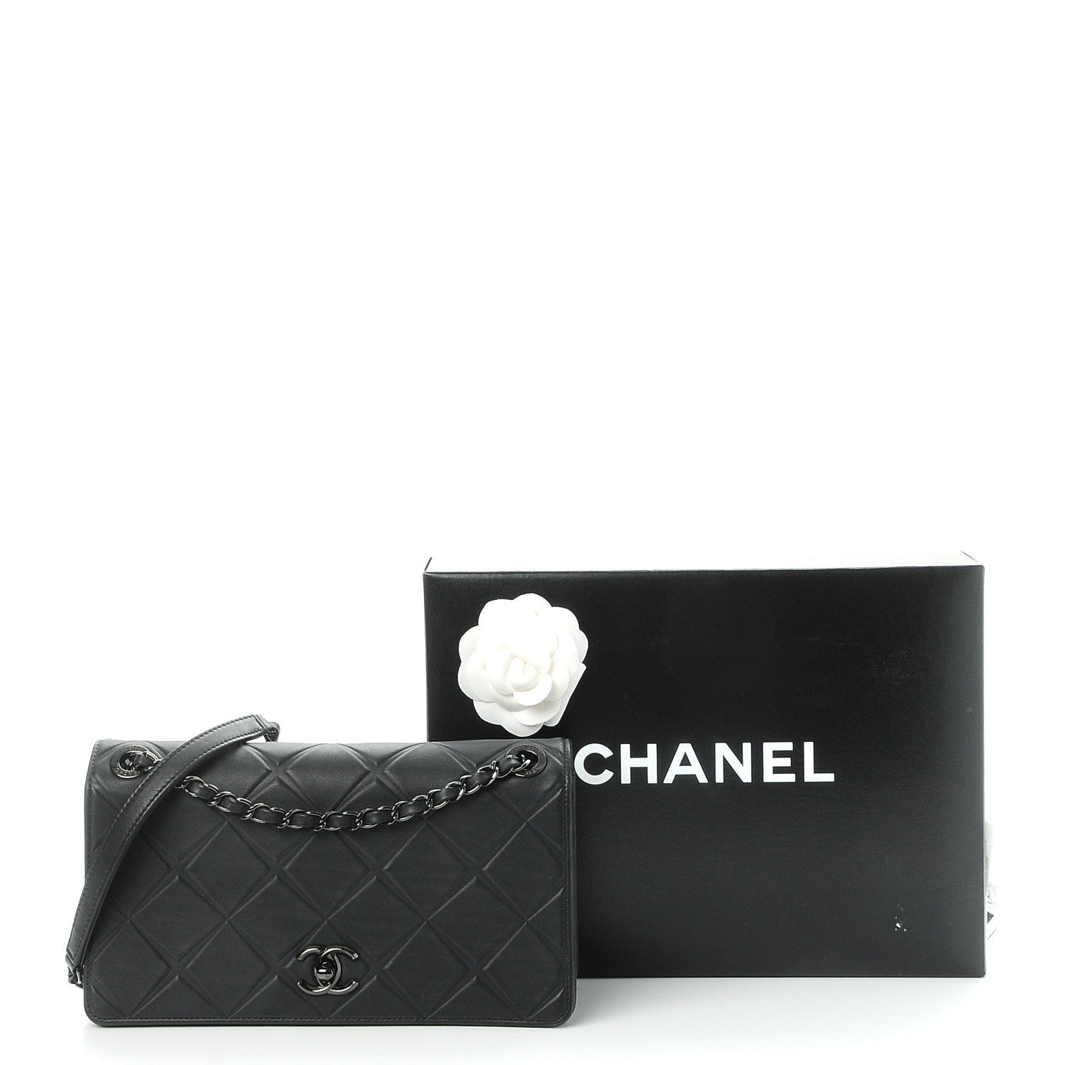 Chanel Calfskin Small Propeller Flap Black 11 of 11