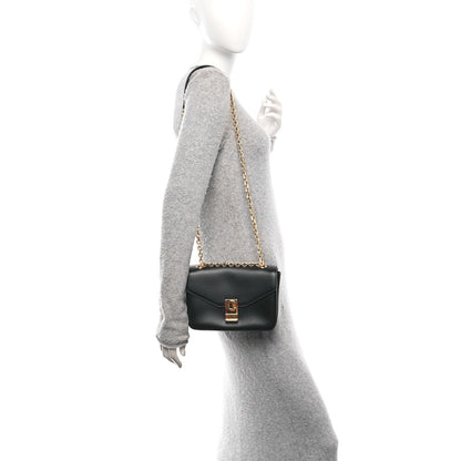 Celine Shiny Calfskin Medium C Bag Black 2 of 10