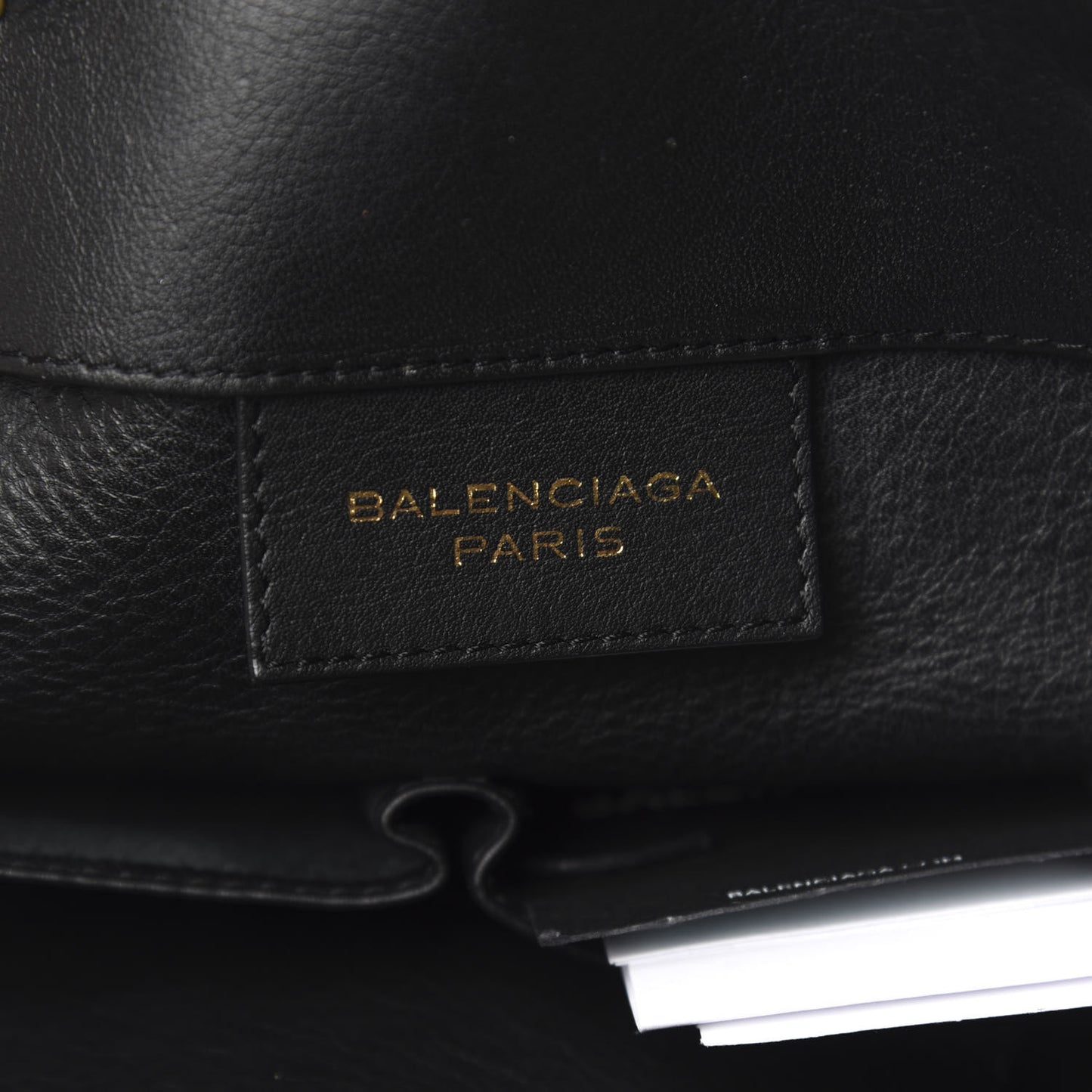 Veau Papier A4 Tote Black