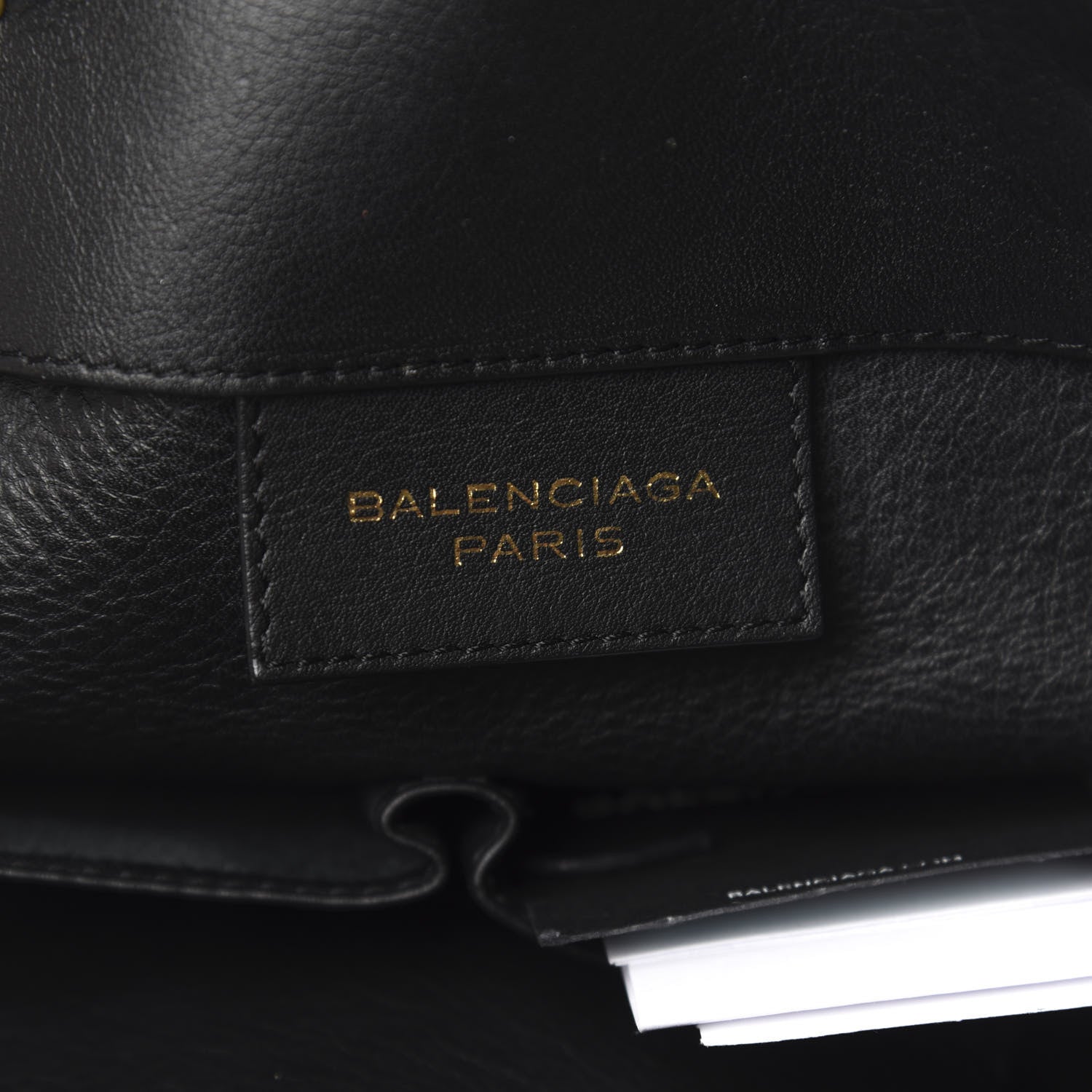 Balenciaga Veau Papier A4 Tote Black 6 of 11