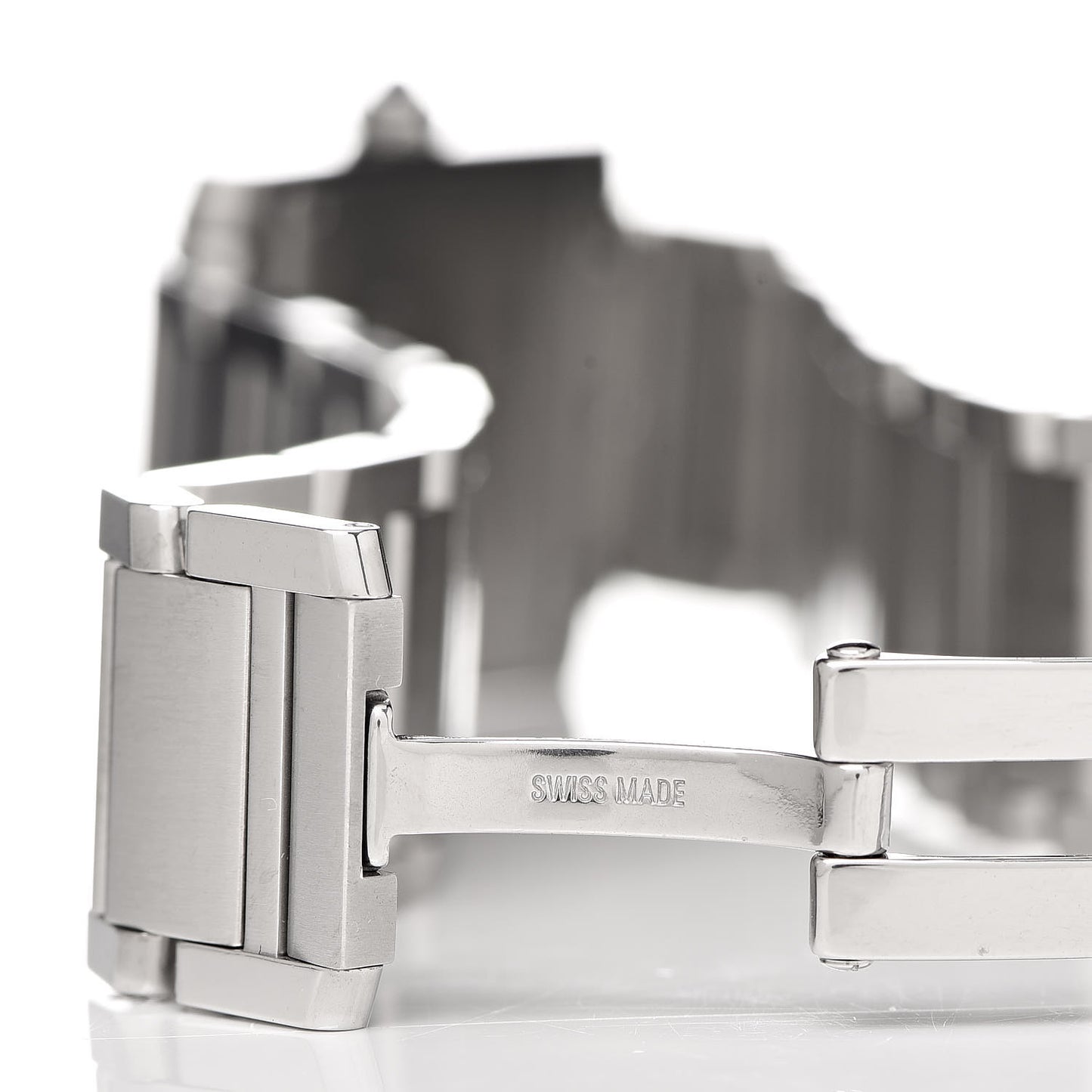 Stainless Steel 25mm Tank Francaise Quartz Watch