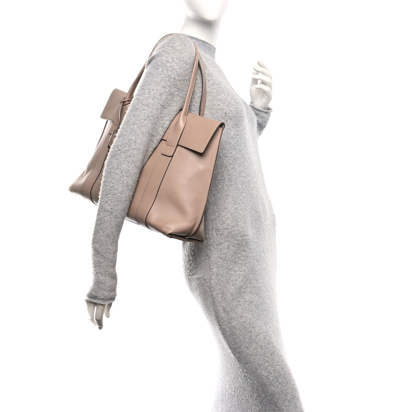 Calfskin Large Sookie Satchel Ameretti