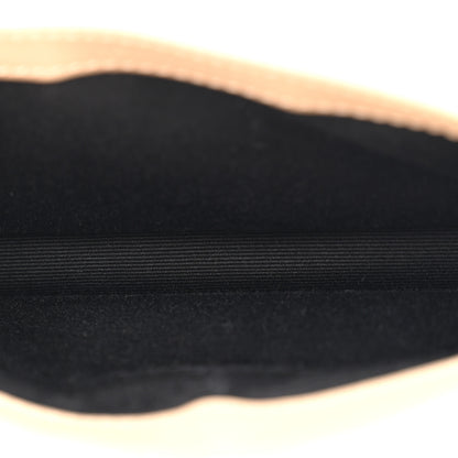 Saint Laurent Smooth Calfskin Monogram Phone Holder Crossbody Dark Beige 5 of 12