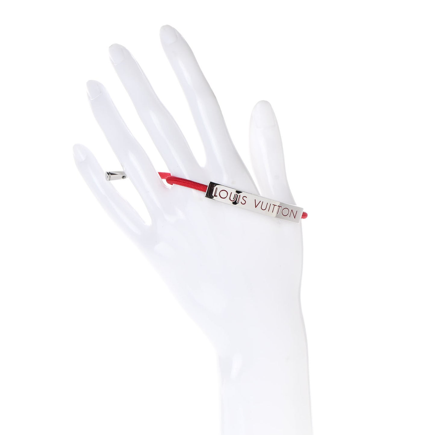 Nylon LV Space Bracelet Rouge