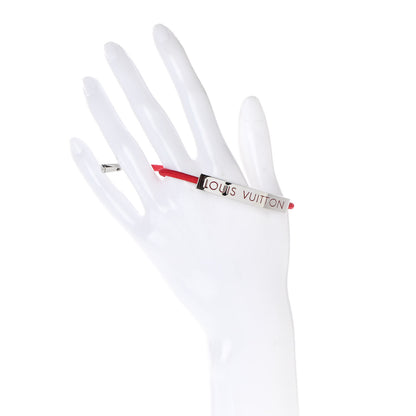 Louis Vuitton Nylon LV Space Bracelet Rouge 2 of 9